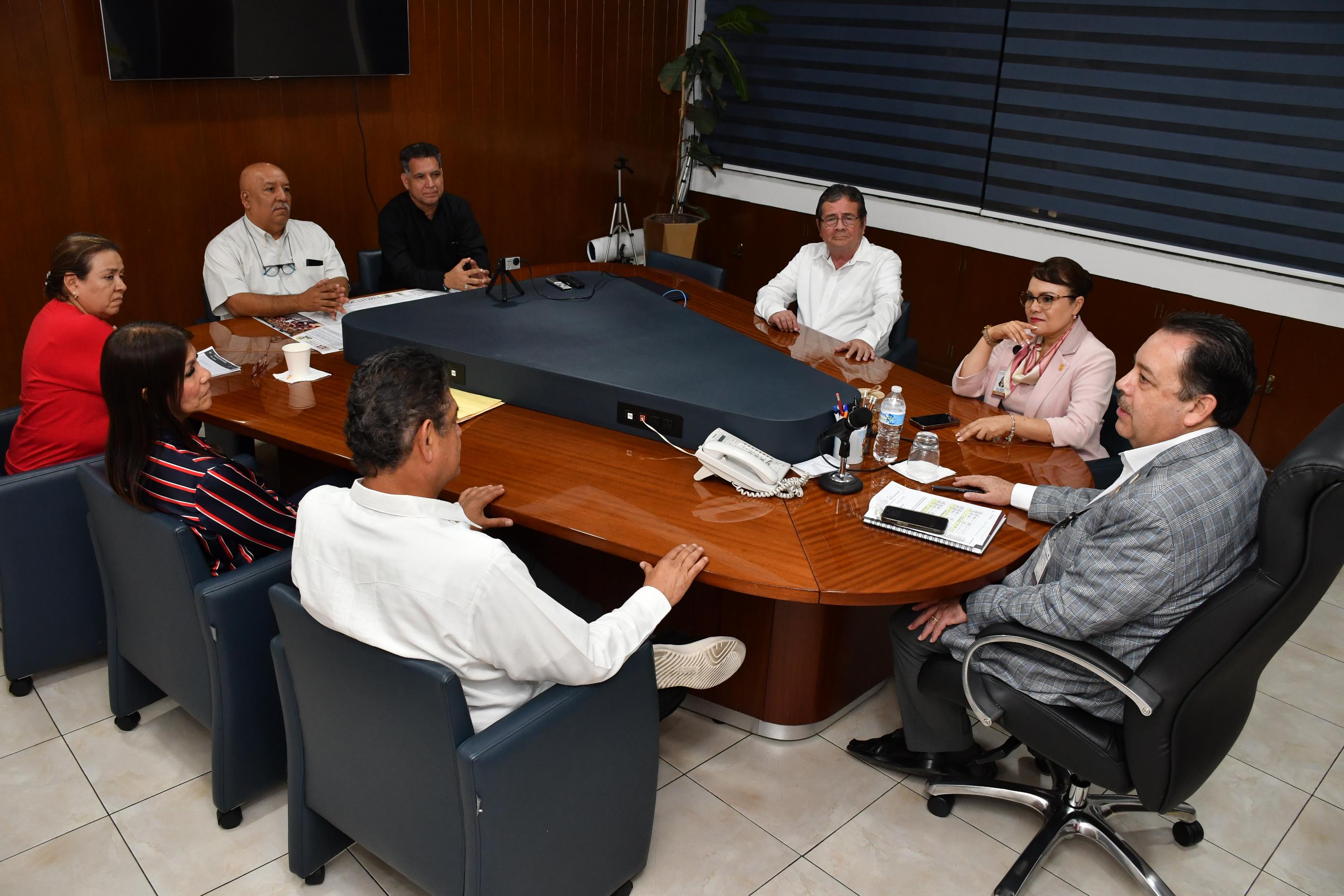 Reunión con compañeras y compañeros de Veracruz, Sección XXXV